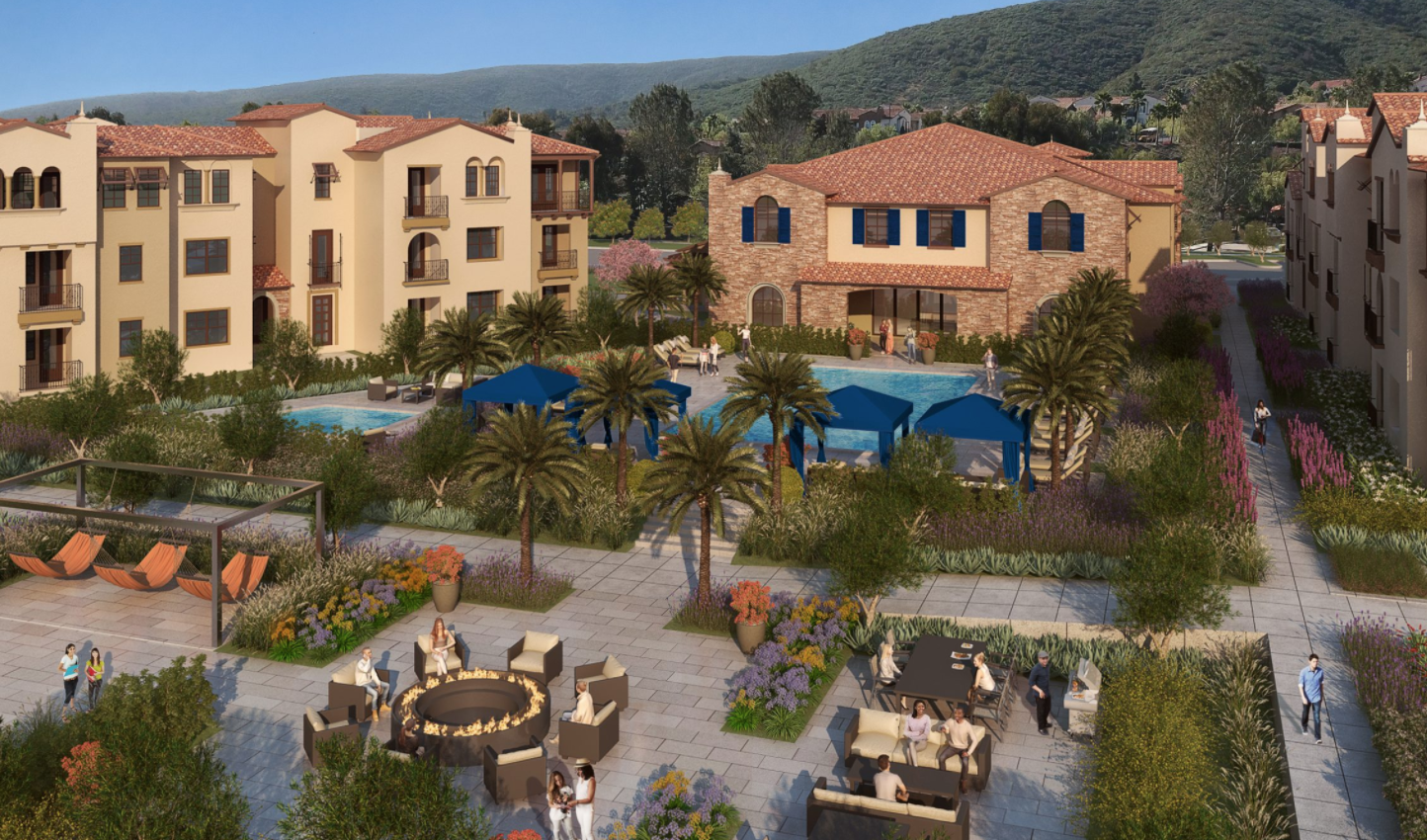 The Courtyards Lennar Pacific Village Communities San Diego